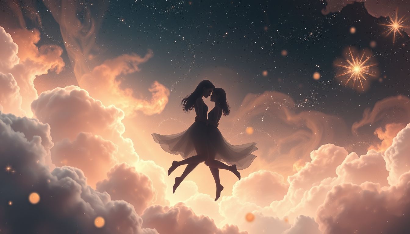 Eine Romanze mit Freund symbolisiert unerfüllte Sehnsüchte und Nähe.