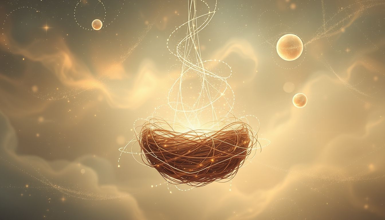 Ein Nest bauen symbolisiert Sicherheit, Geborgenheit und Neuanfang im Traum.