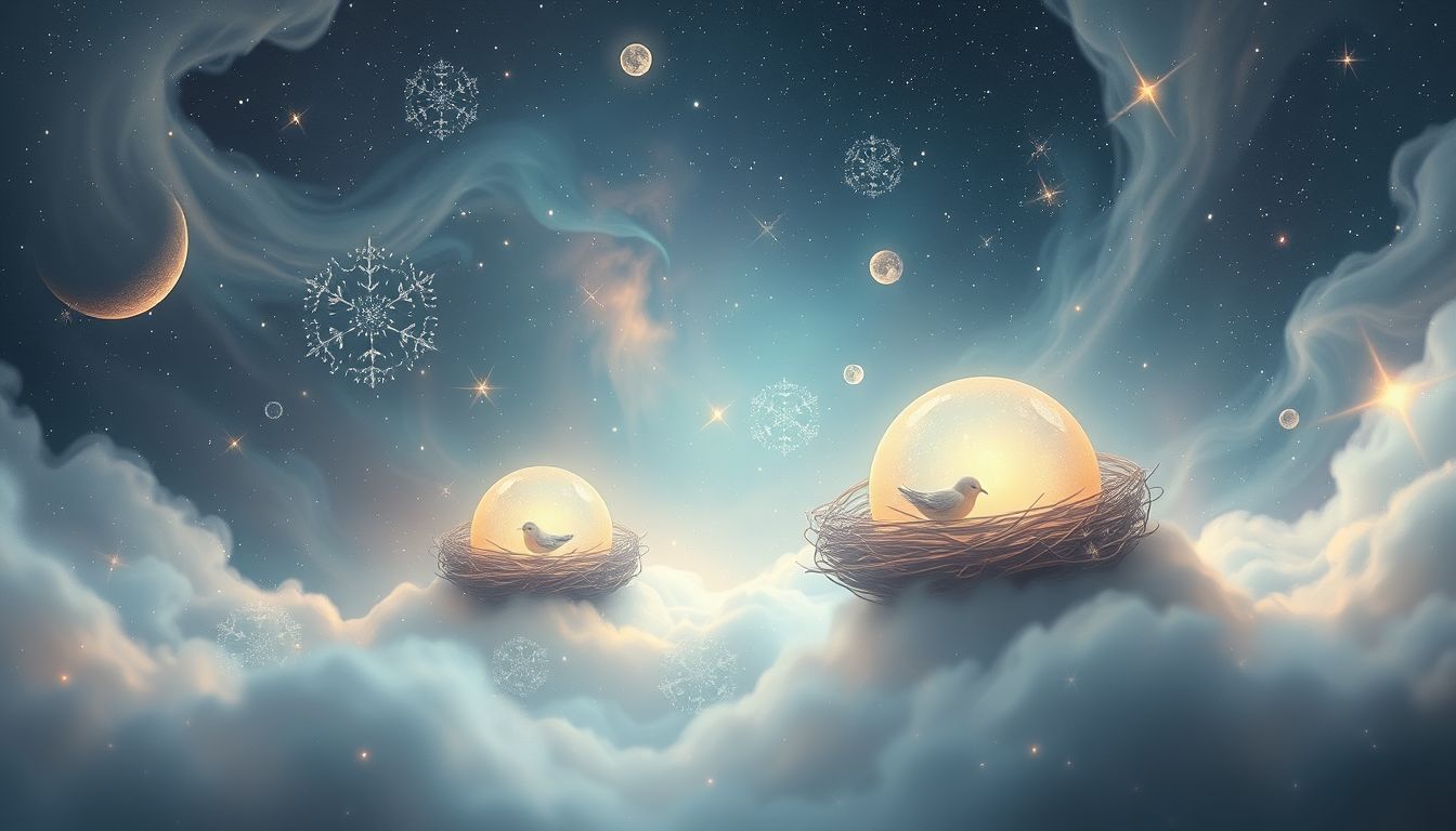 Ein Nest suchen symbolisiert oft Sehnsucht nach Geborgenheit und Sicherheit.