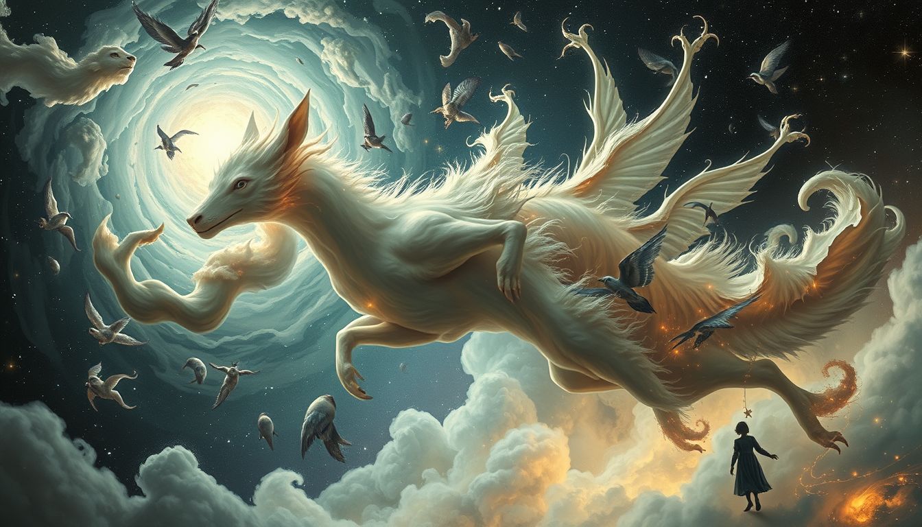Entstellte Tiere symbolisieren Störungen und Angst vor Kontrollverlust.