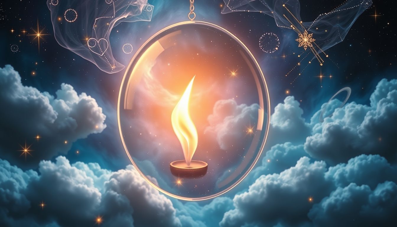 Stichflammen symbolisieren im Traum oft plötzliche emotionale Durchbrüche.