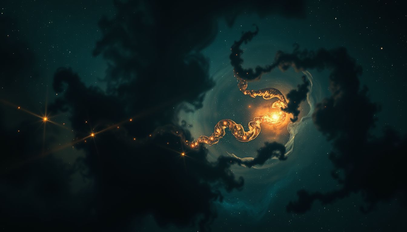 Das Komprimieren von Licht symbolisiert oft innere Ängste und Unklarheit.