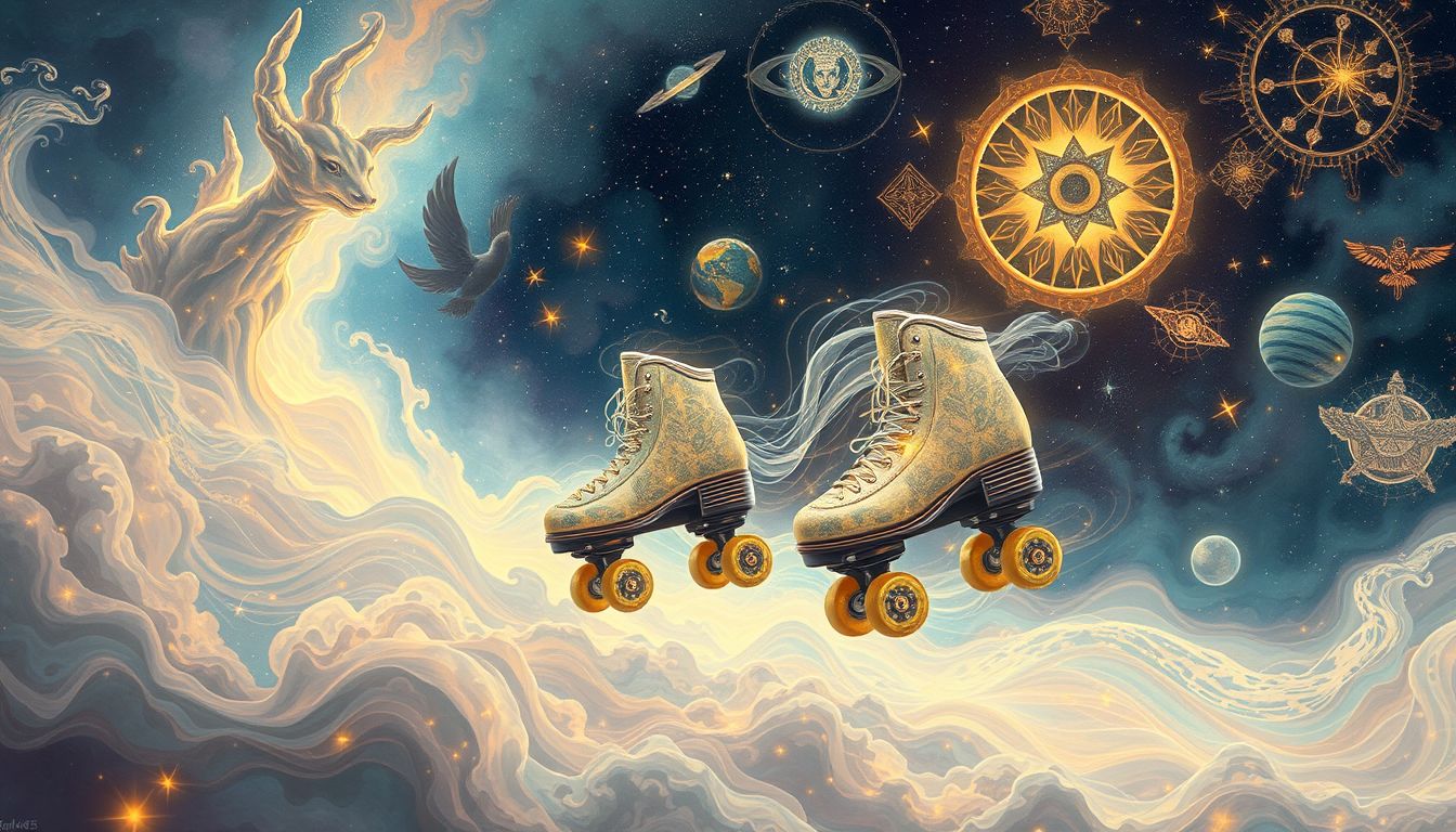 Rollschuhe symbolisieren in Mythen oft Freiheit und schnelle Bewegung.