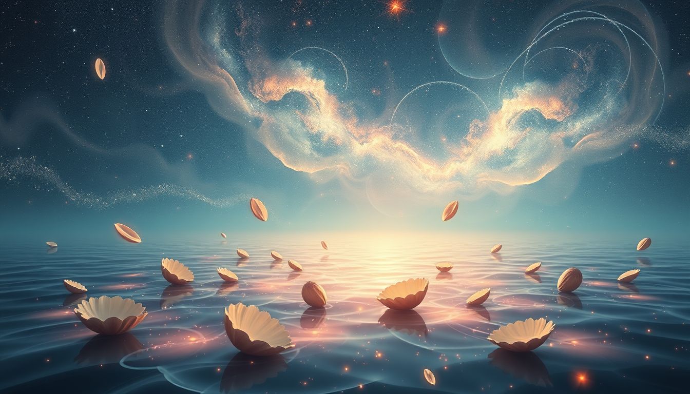 Säen am Meer symbolisiert emotionale Erneuerung und kreative Flut.