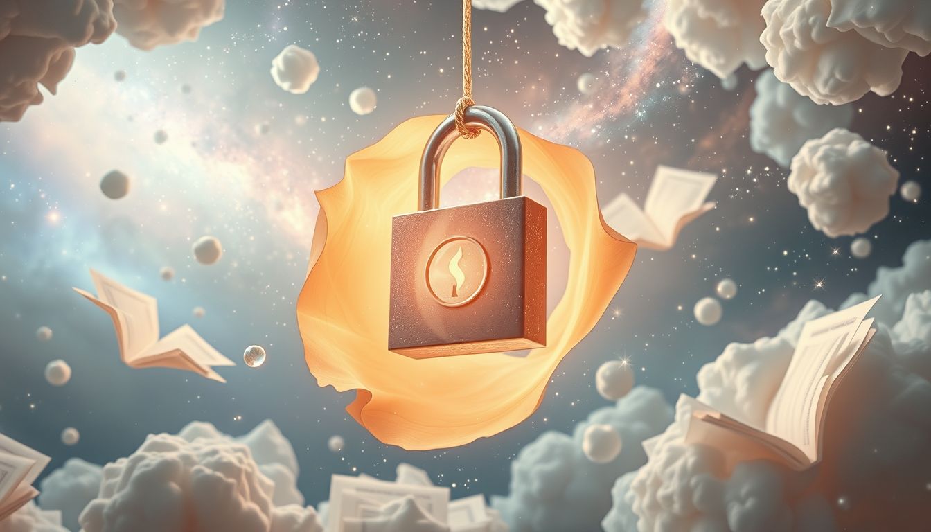Ein gesperrtes Sparbuch im Traum symbolisiert finanzielle Blockaden.