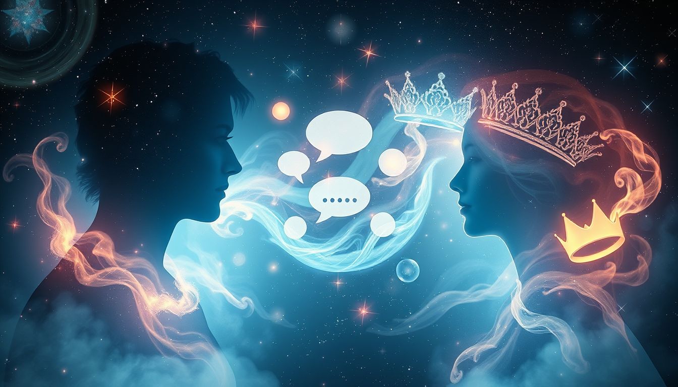 Im Traum mit einem König zu sprechen symbolisiert Selbstbewusstsein und Macht.