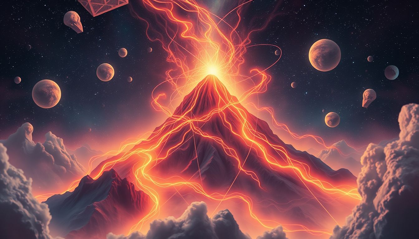 Der Vesuv im Traum symbolisiert erotische Leidenschaft und explosive Energie.
