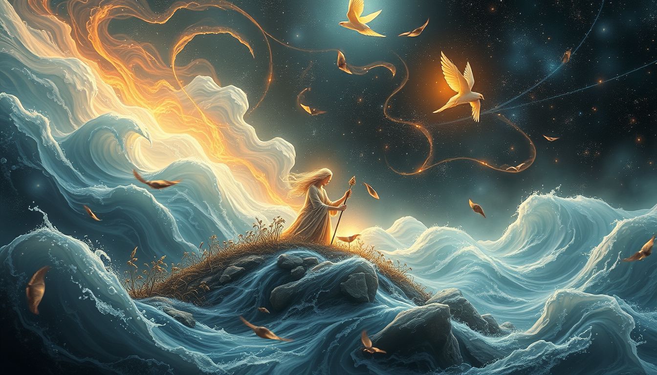Der Sämann symbolisiert im Traum oft Widerstand und Hoffnung.