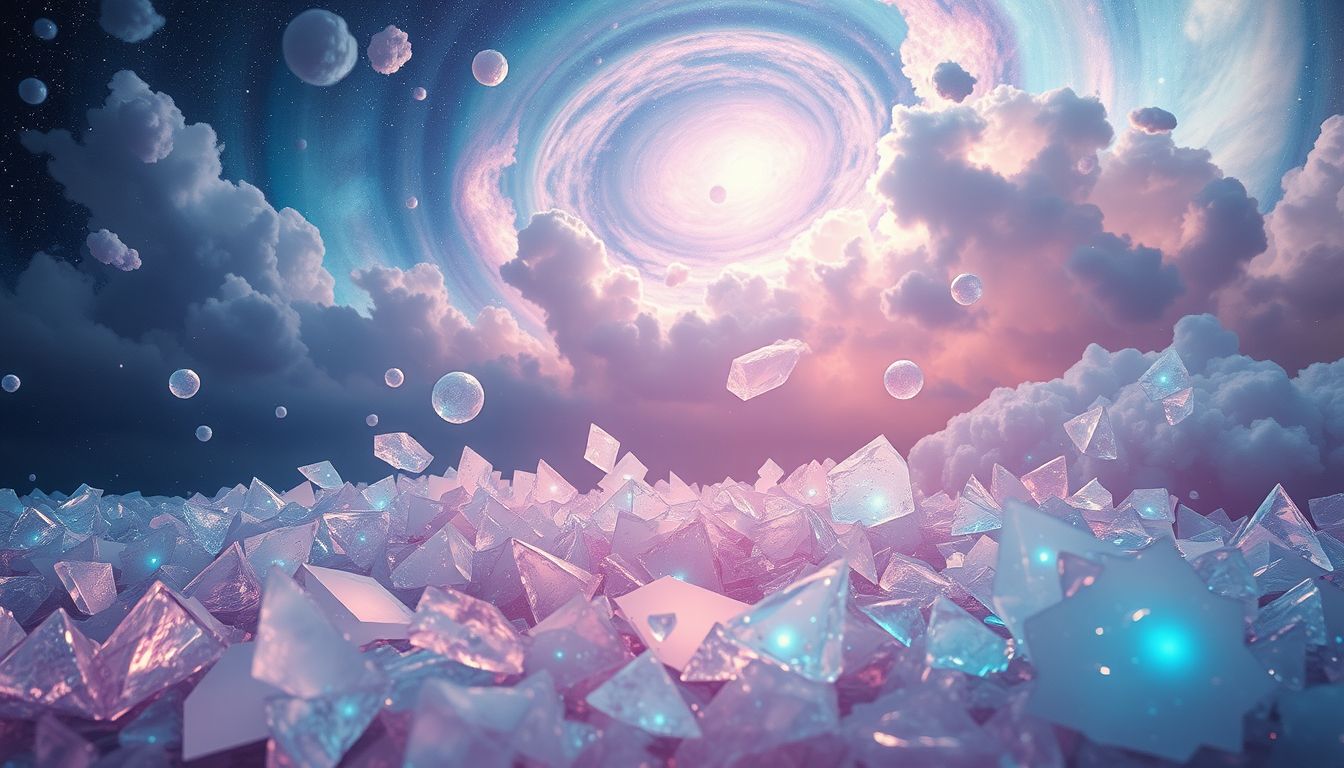 Traum von Glasscherben symbolisiert Zerbrechlichkeit und innere Konflikte.