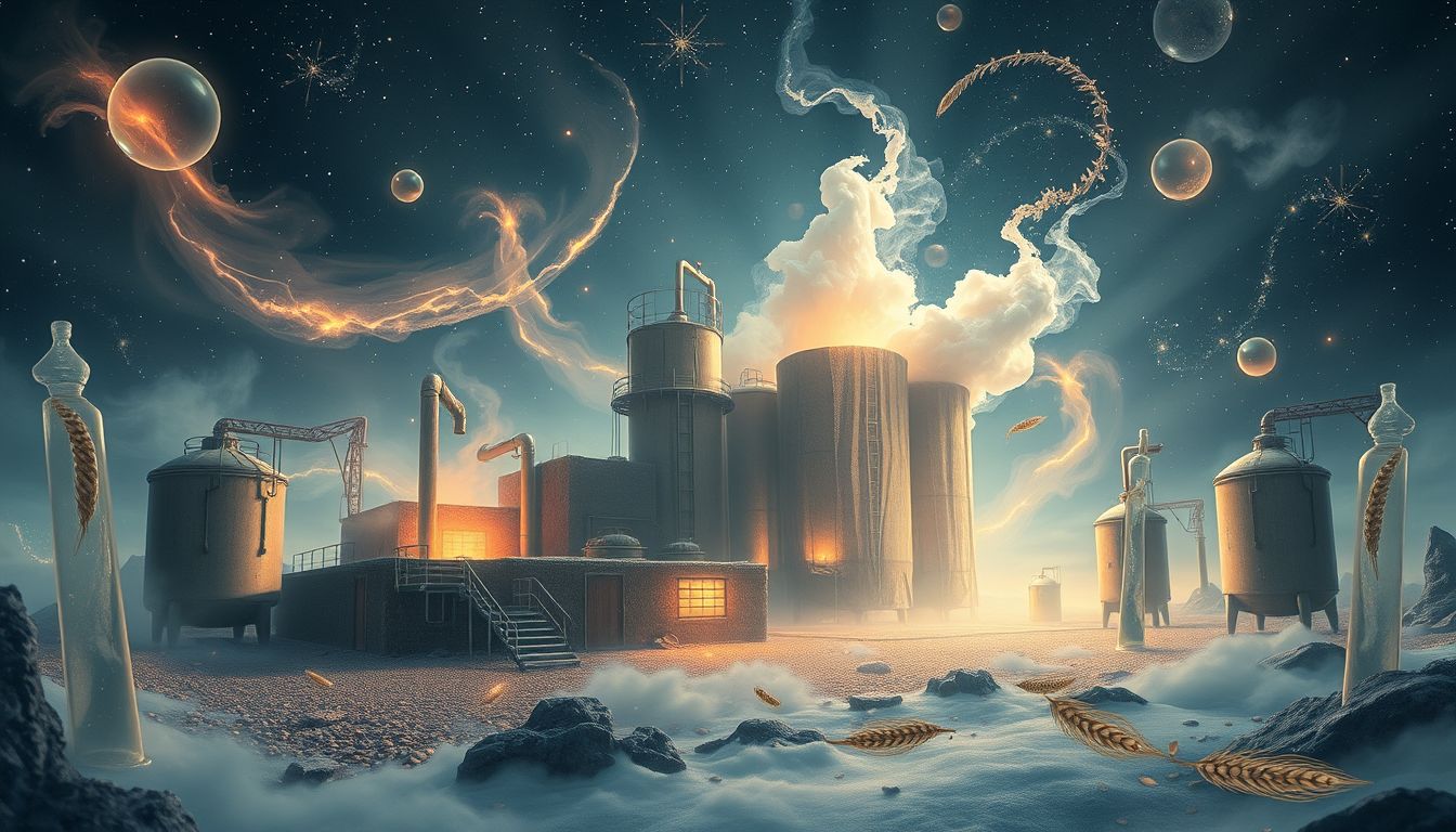 Eine verlassene Brauerei symbolisiert oft verlorene Chancen oder Kreativität.