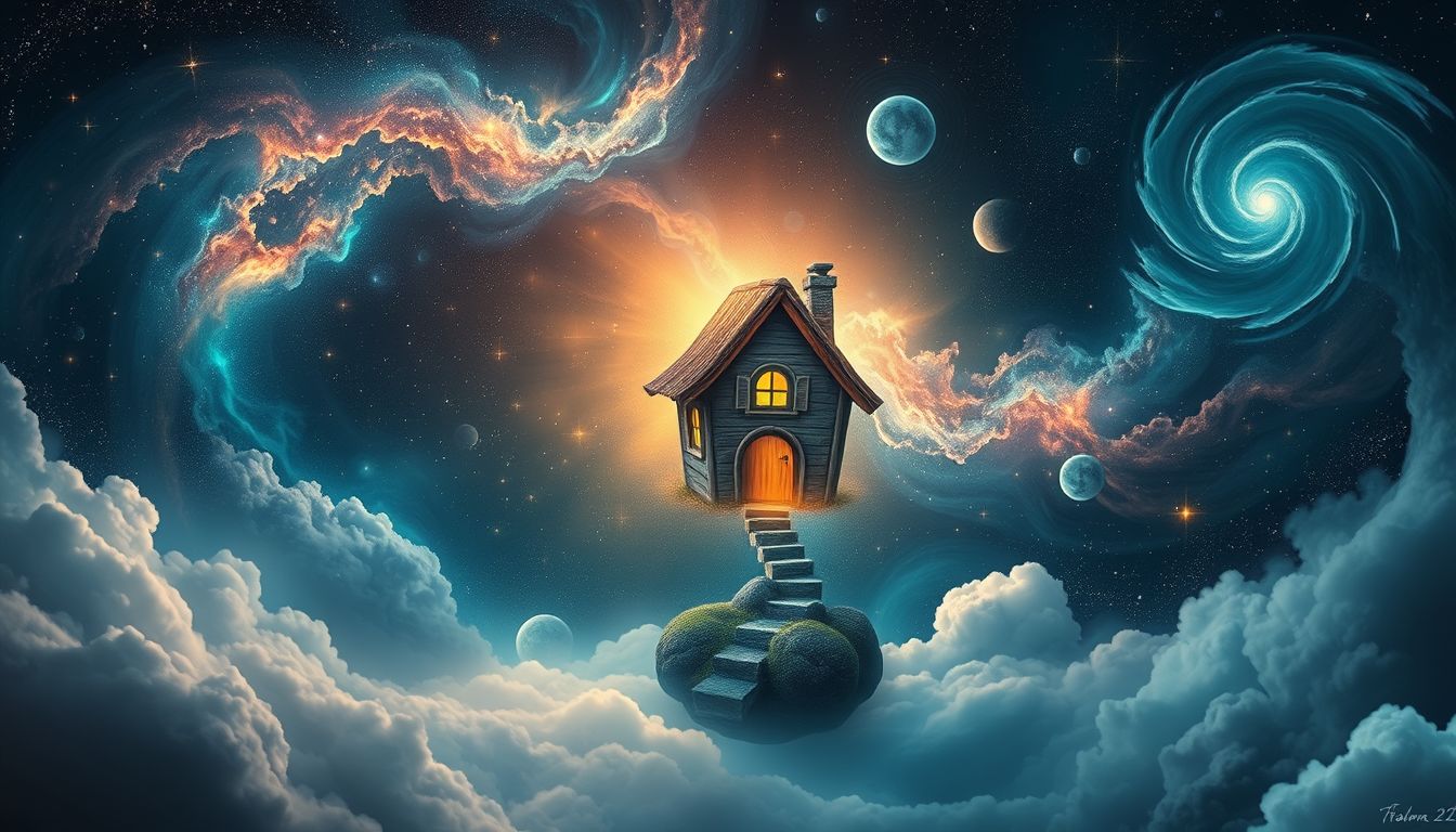 Ein Schilderhaus reflektiert deine innere Sehnsucht und Identität.