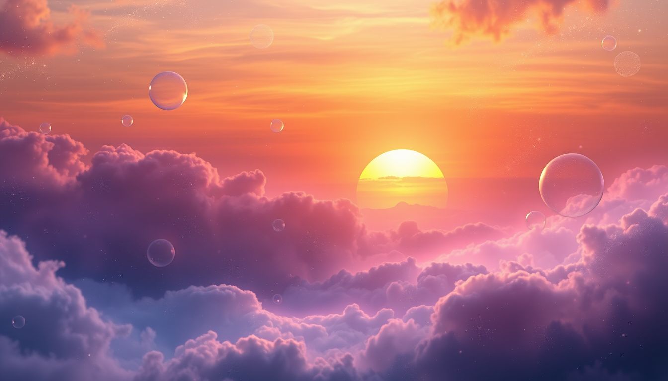Ein schillernder Sonnenuntergang symbolisiert Hoffnung und neue Anfänge.