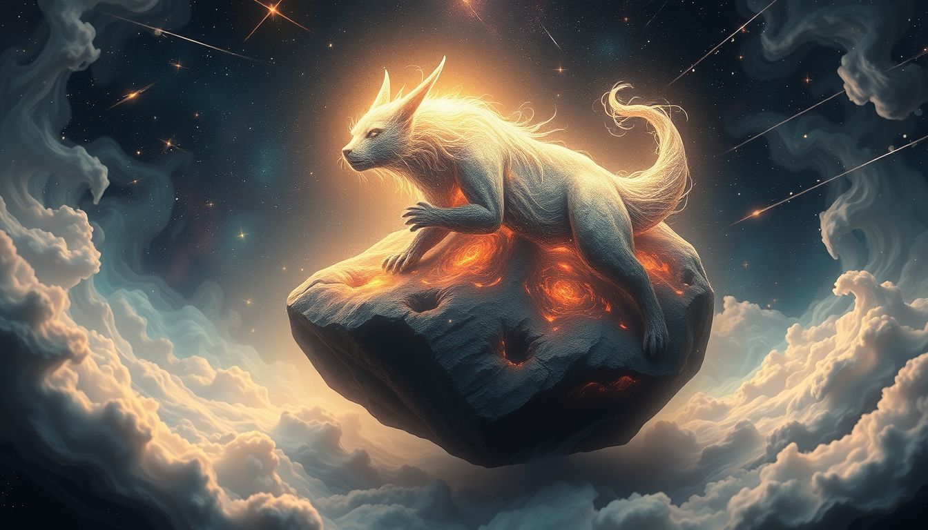 Ein Findling symbolisiert im Traum oft unerwartete innere Wandlungen.