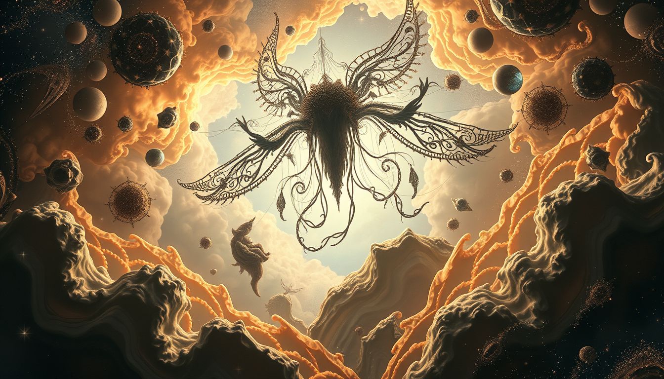 Traum 27 zeigt: Verzierung symbolisiert verborgene Ängste im Unterbewusstsein.