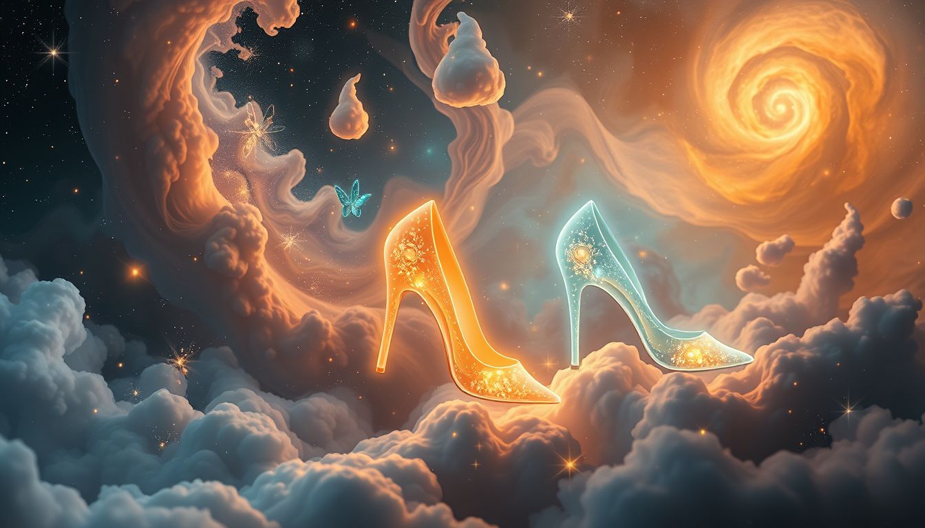 Traum 29 symbolisiert Selbstbewusstsein und persönliche Veränderung durch High Heels.