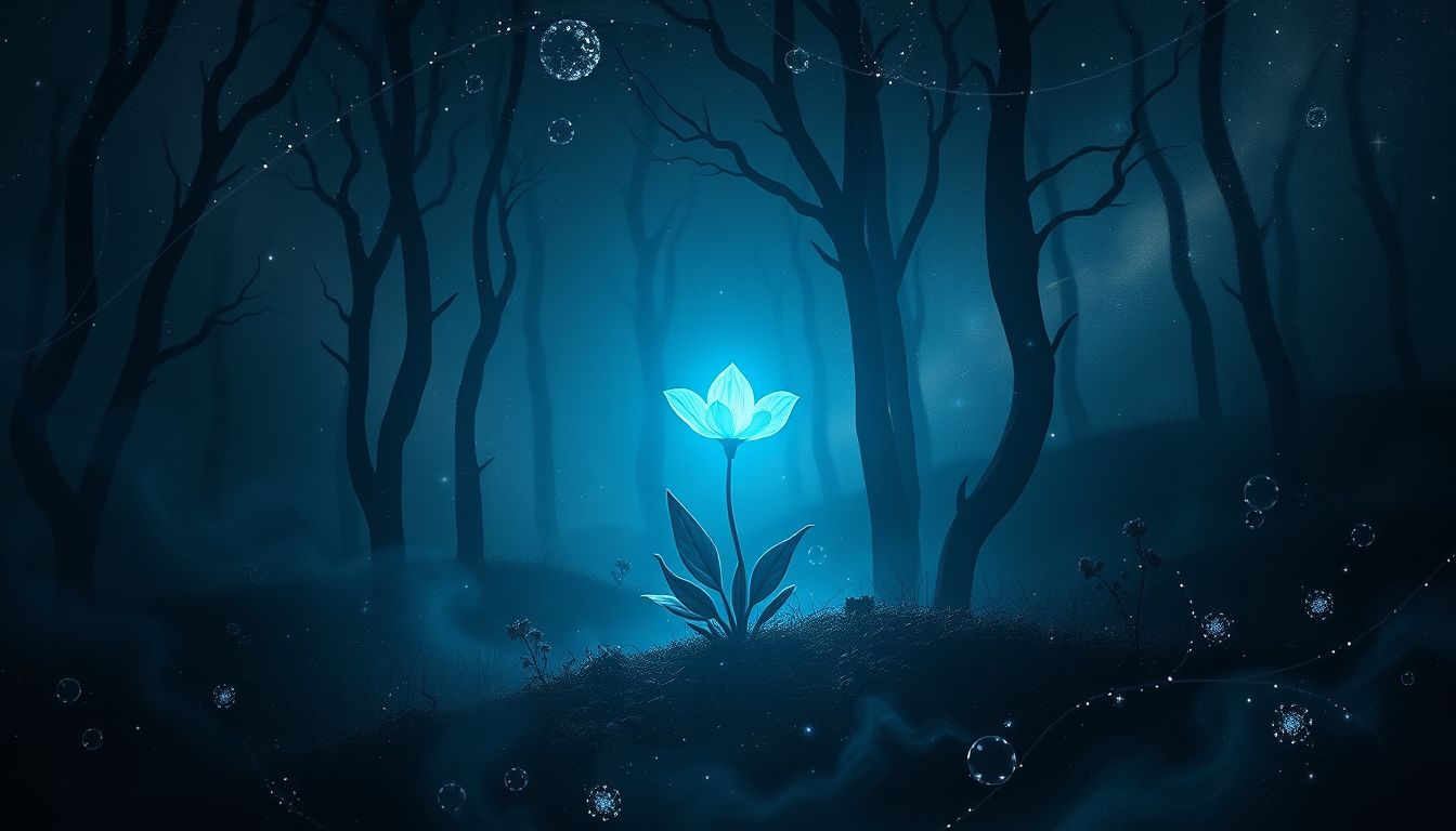 Die blaue Kamassie symbolisiert Hoffnung und innere Ruhe im Traum.