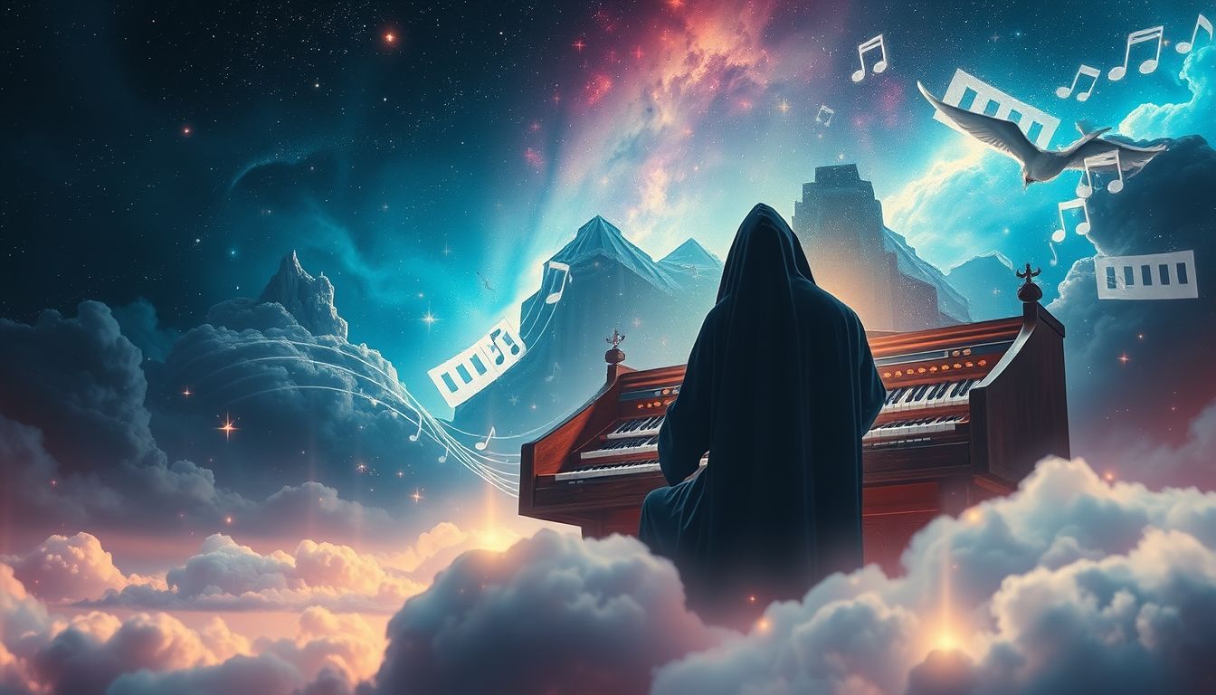 Ein fehlerhafter Organist im Traum symbolisiert innere Konflikte.