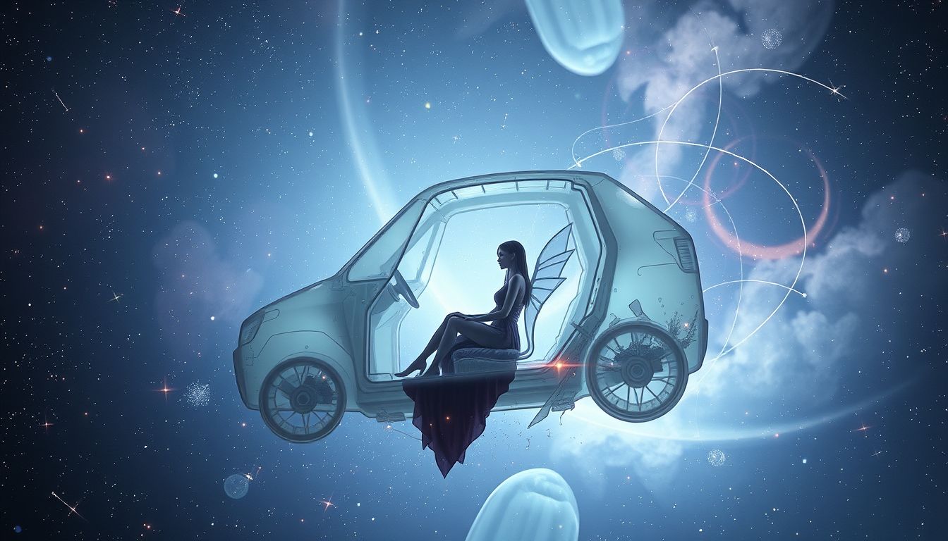 Im Traum starr im Autounfall zu sitzen, symbolisiert Kontrollverlust.