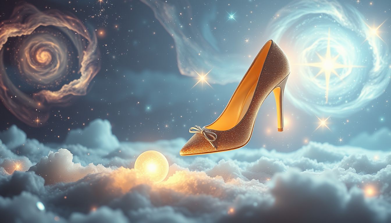 Traum 9 symbolisiert Selbstwertgefühl durch geschenkte High Heels.