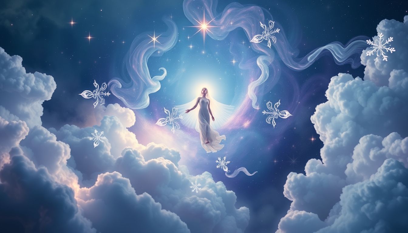 Der Traum von Heilung durch religiöse Figuren symbolisiert spirituelle Erneuerung.