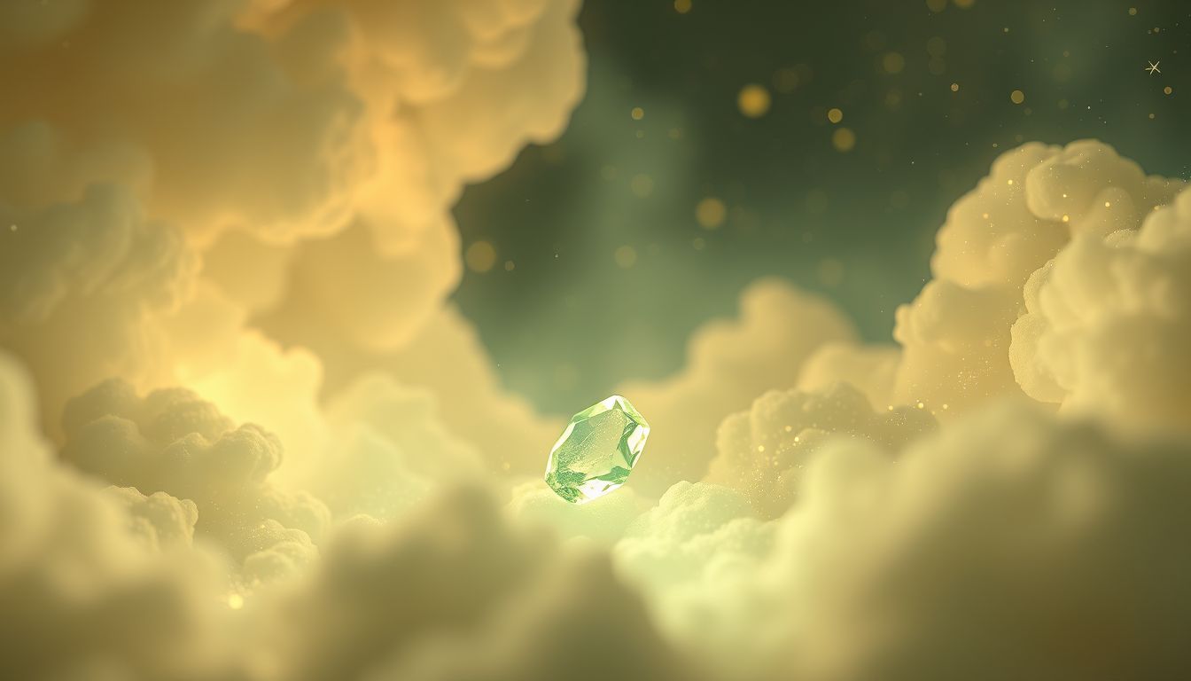 Ein kleiner Peridot im Traum symbolisiert verborgene innere Schätze.