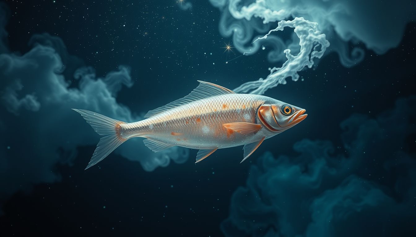 Ein Selch unter Wasser symbolisiert verborgene Gefühle und Geheimnisse.