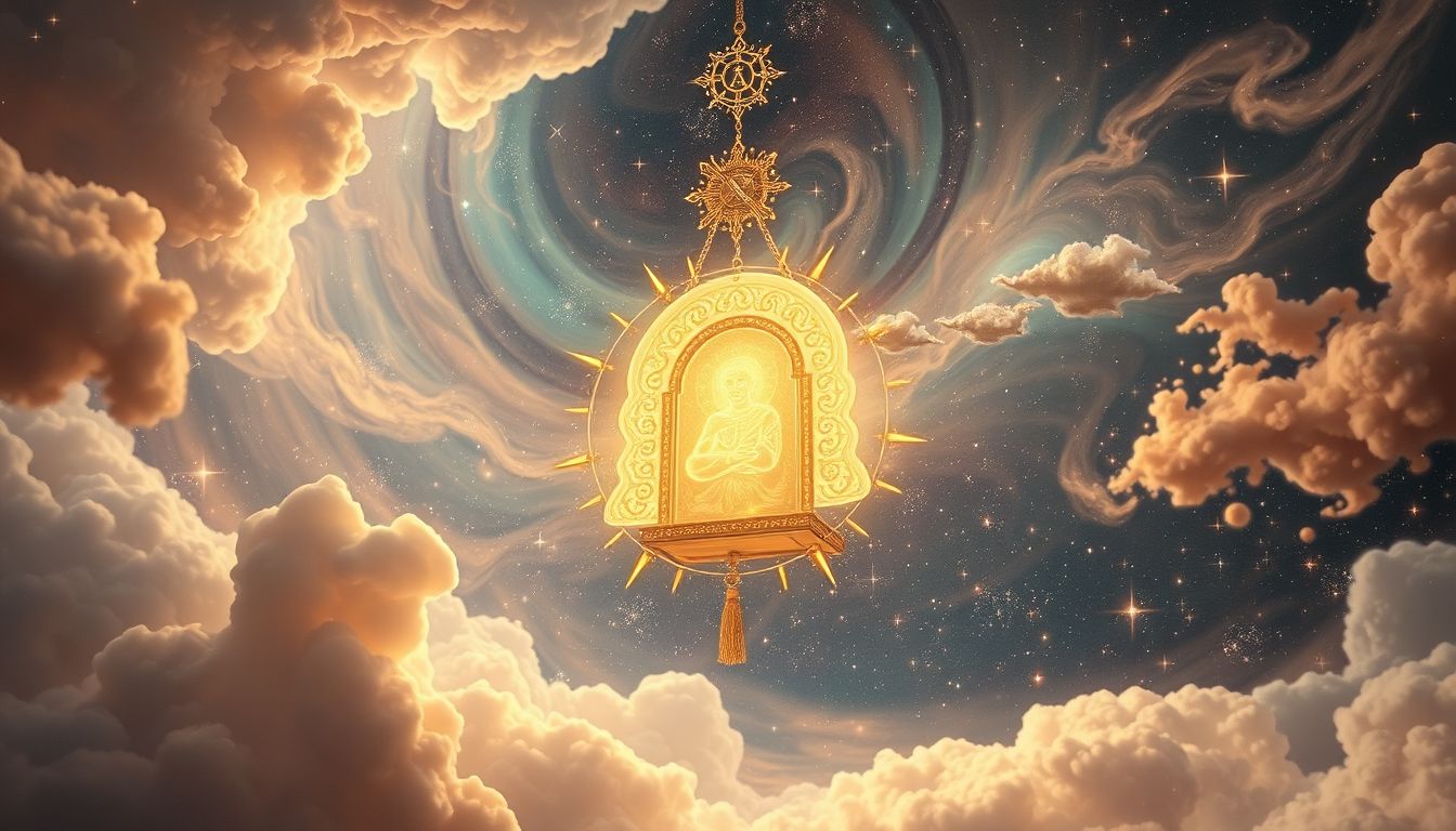 Ein seltener religiöser Traum symbolisiert spirituelle Erleuchtung und Weisheit.