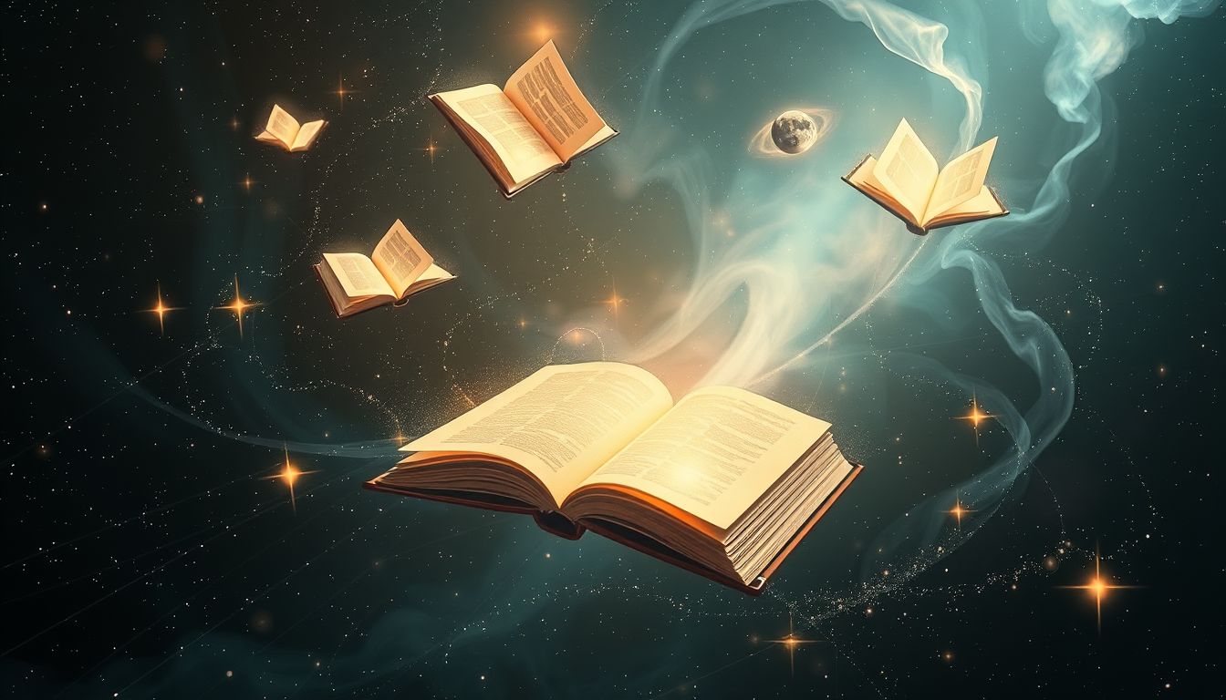 Der Traum von Bücherauktion symbolisiert Wissens- und Wertschätzungssuche.