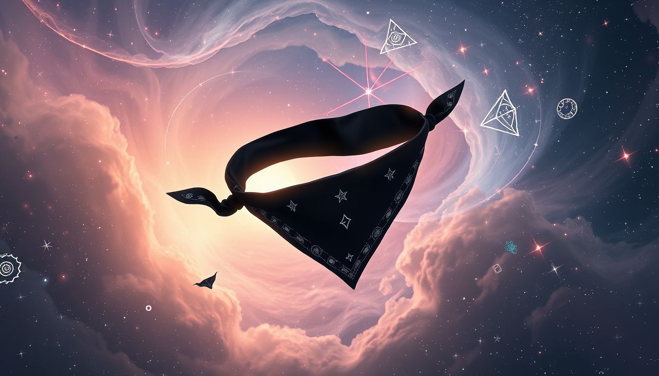 Ein schwarzes Bandana im Traum symbolisiert Schutz vor negativen Einflüssen.