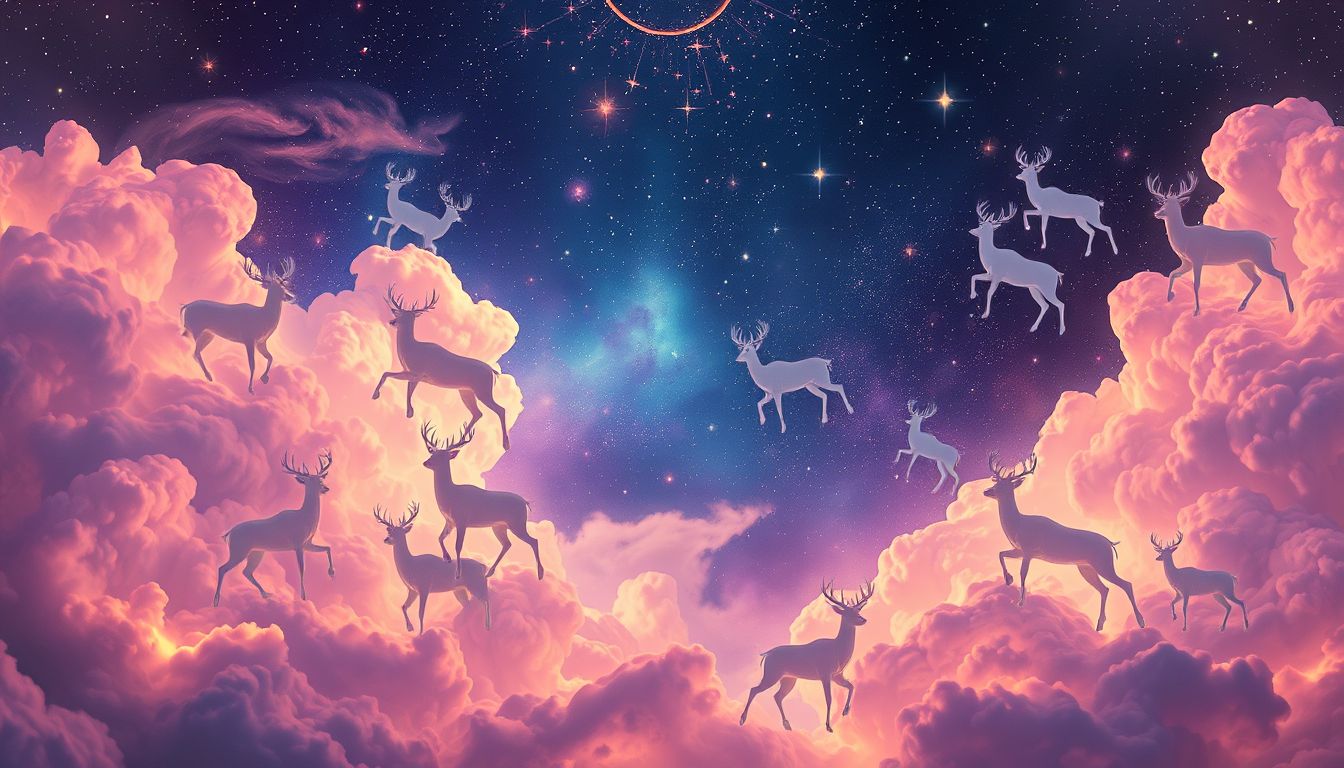 Viele Rehe im Traum symbolisieren Gemeinschaft, Harmonie und Schutz.