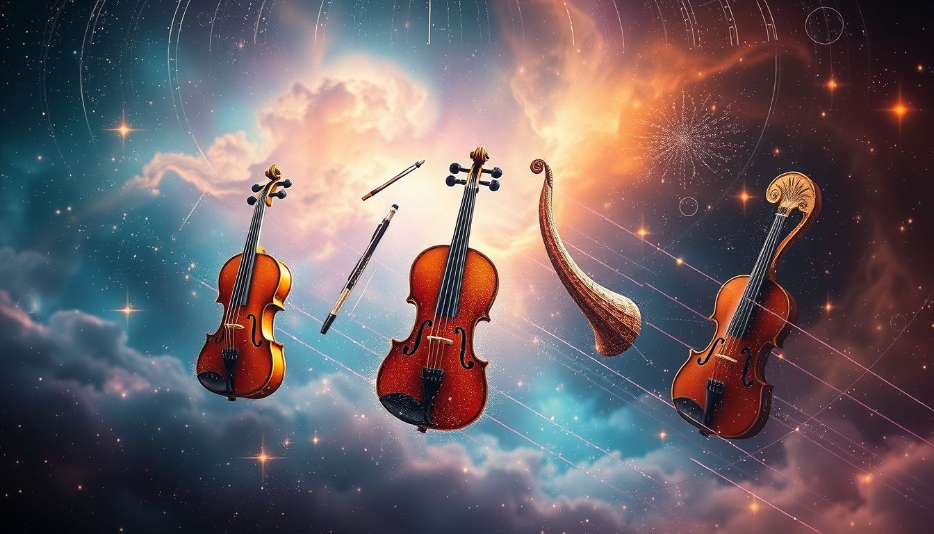 Musikinstrumente fördern Kreativität und kulturellen Austausch im Traum.