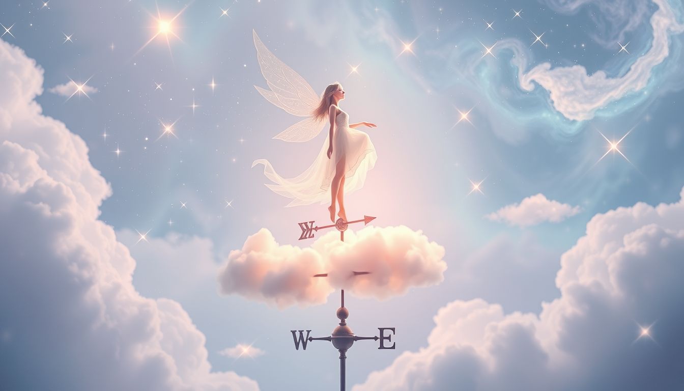 Wetterfahnen symbolisieren Veränderungen und die Suche nach Orientierung.