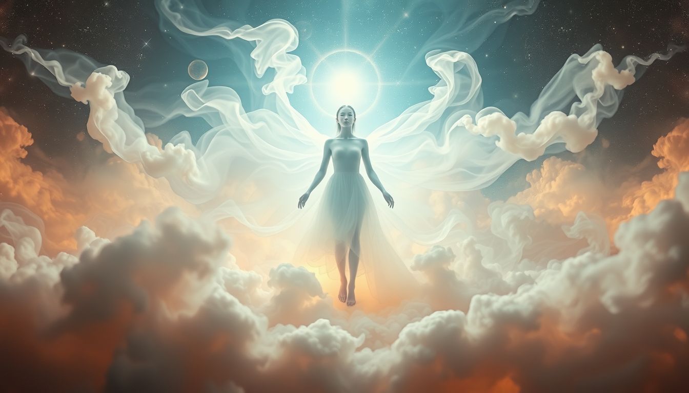 Qualm symbolisiert Reinigung von negativen Gedanken und Emotionen.