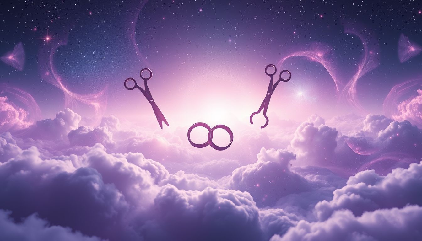 Ein Friseur heiraten symbolisiert Veränderungen in der Beziehung.