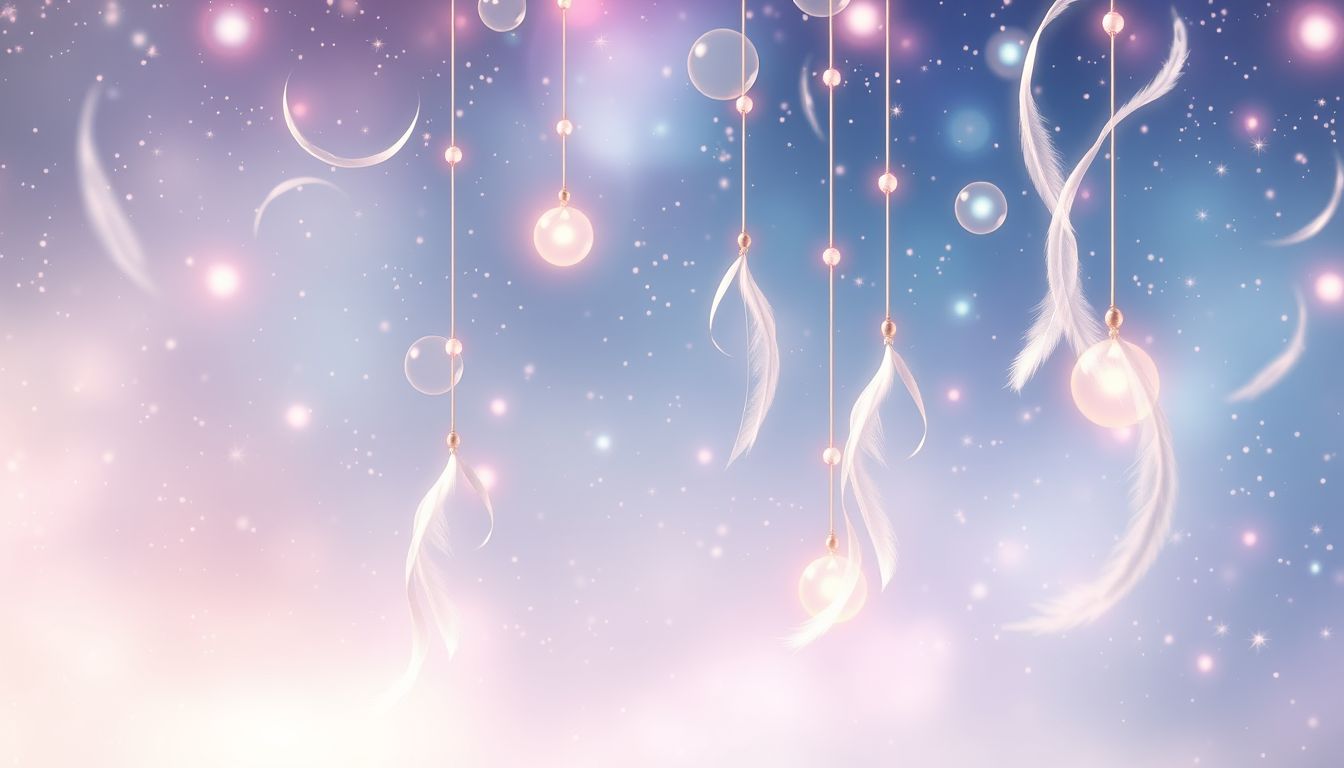 Windspiele im Traum symbolisieren harmonische Energien und Inspiration.