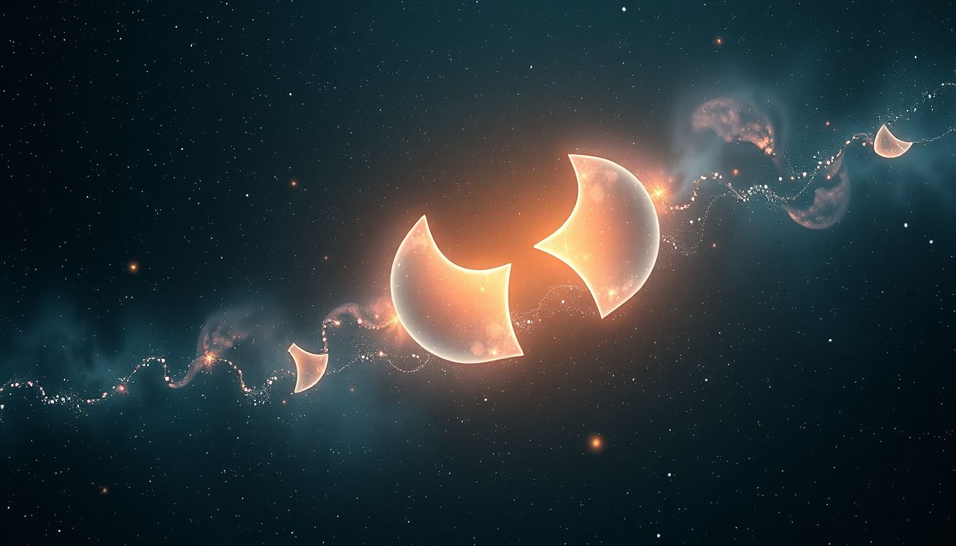 Das Addieren von Brüchen symbolisiert oft das Zusammenfügen unvollständiger Lebensaspekte.