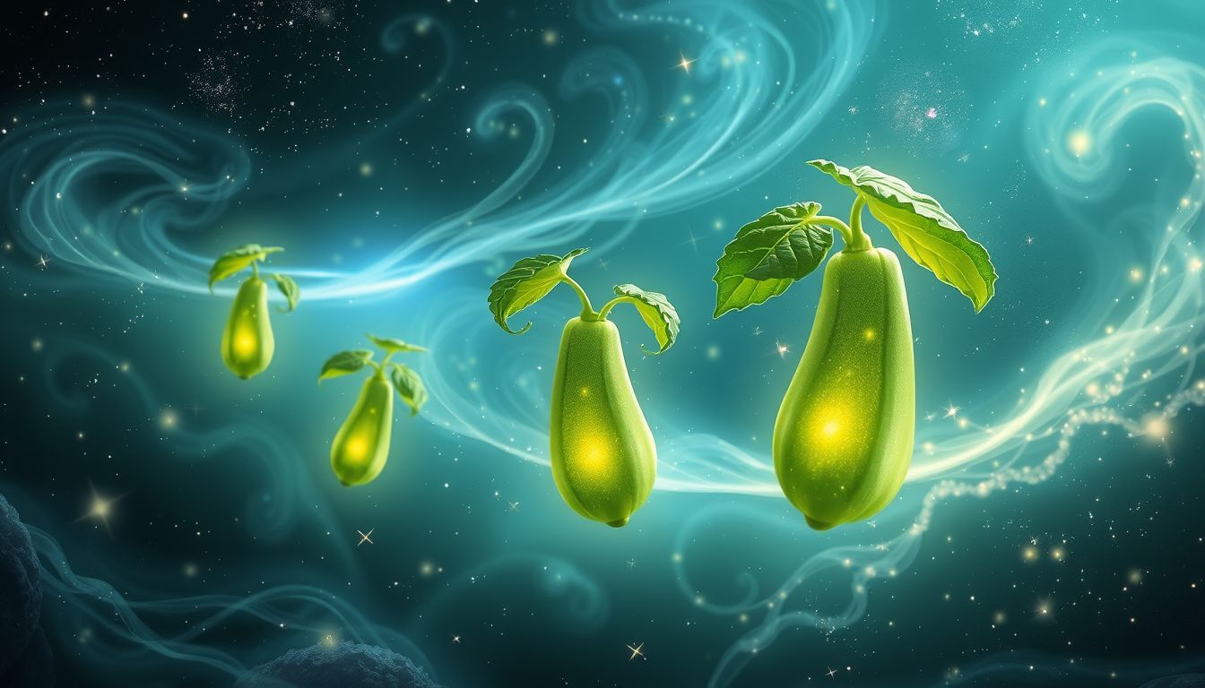 Zucchini im Traum symbolisiert Wachstum und kreative Entfaltung.