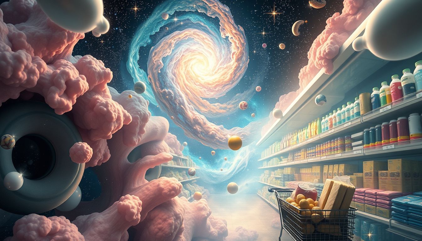 Supermärkte spiegeln Konsumverhalten und gesellschaftliche Bedürfnisse wider.