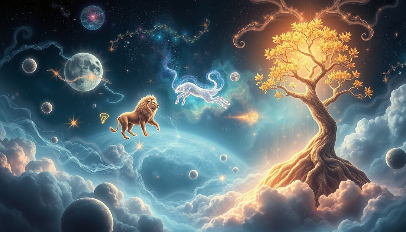 Das Unterbewusstsein spiegelt unerforschte Eigenschaften in Träumen wider.