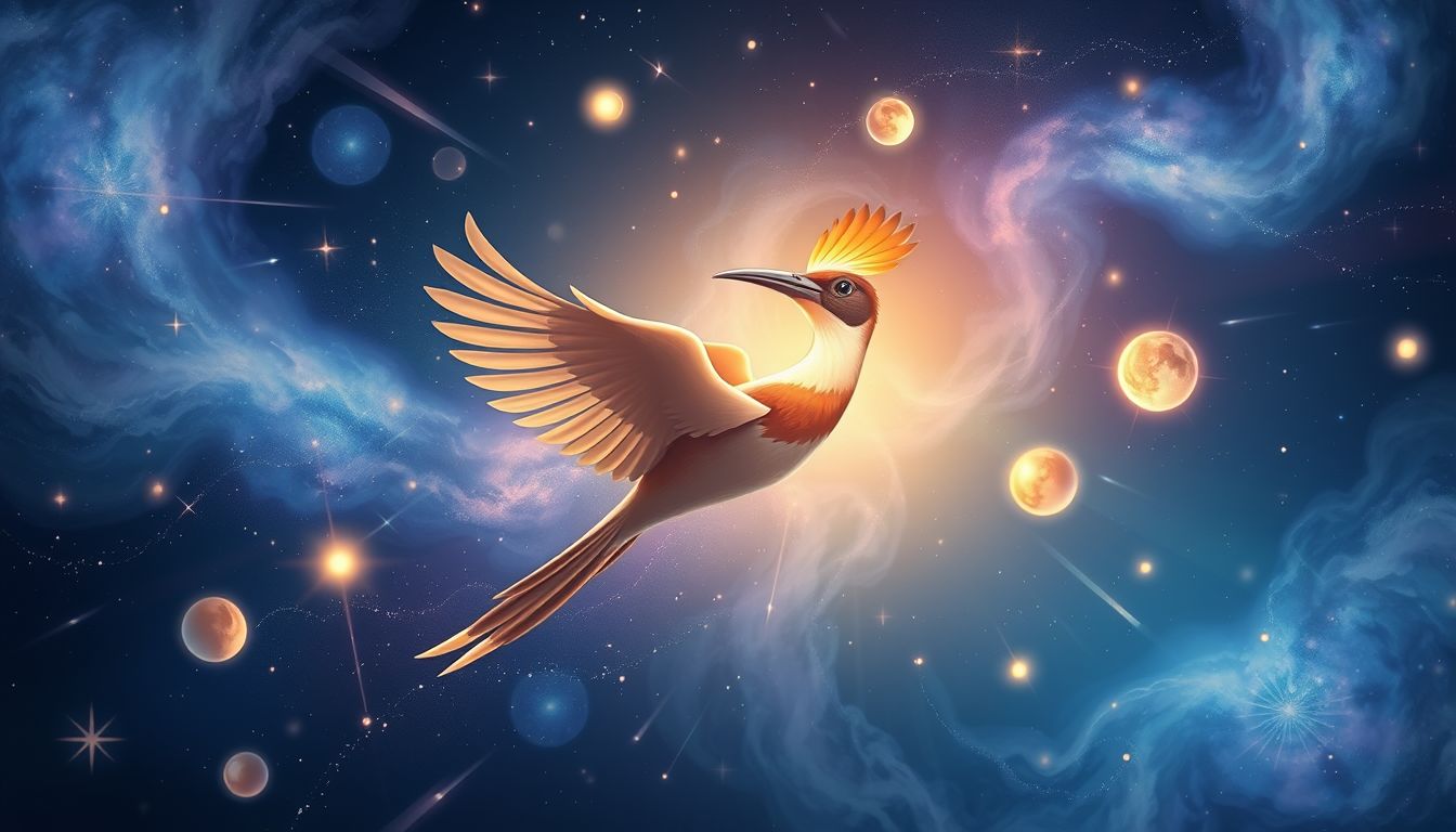 Der Wiedehopf symbolisiert unerwartete Geschenke und neue Möglichkeiten.