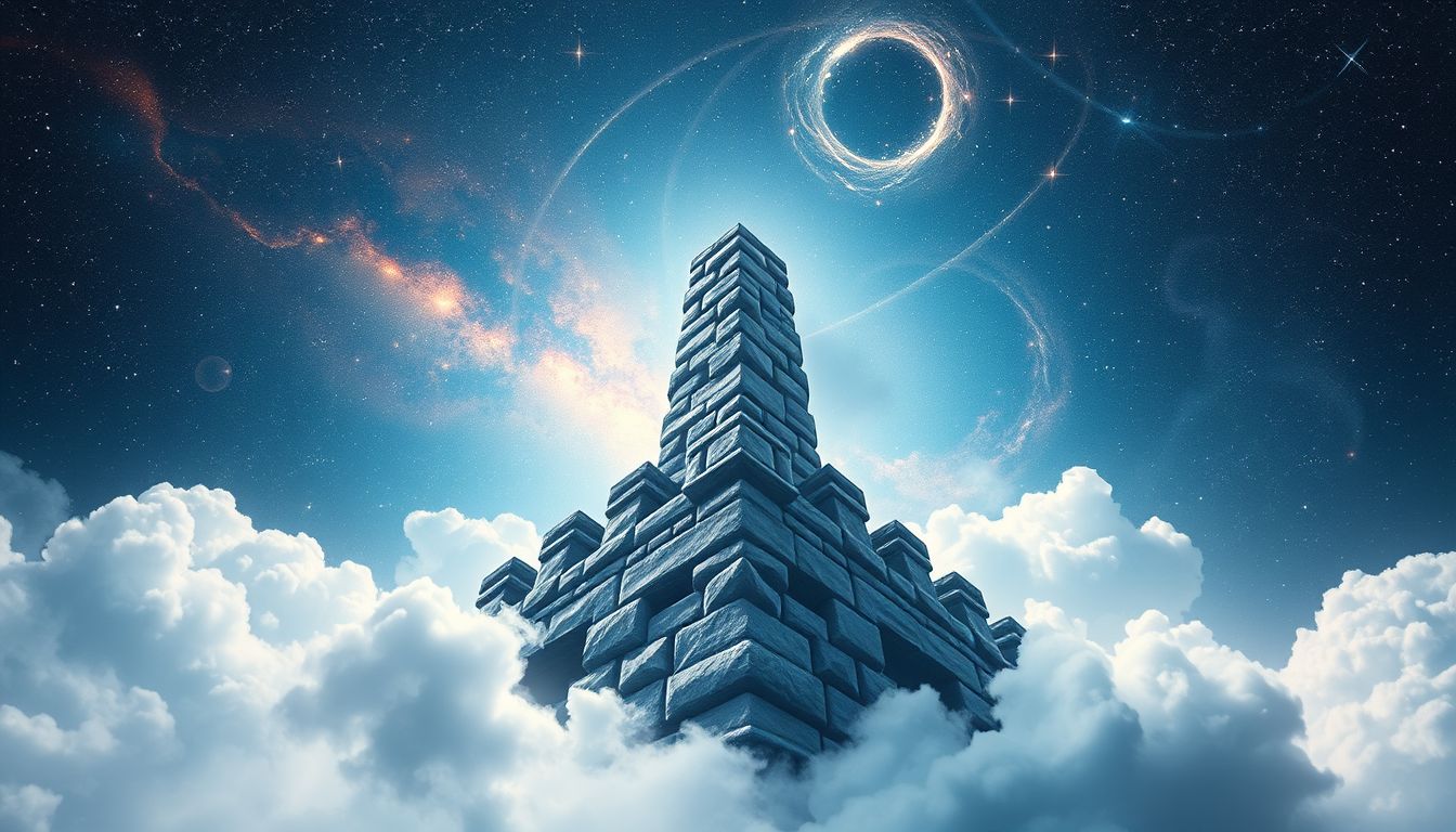 Eine steinerne Palisade symbolisiert Schutz und Stabilität im Leben.