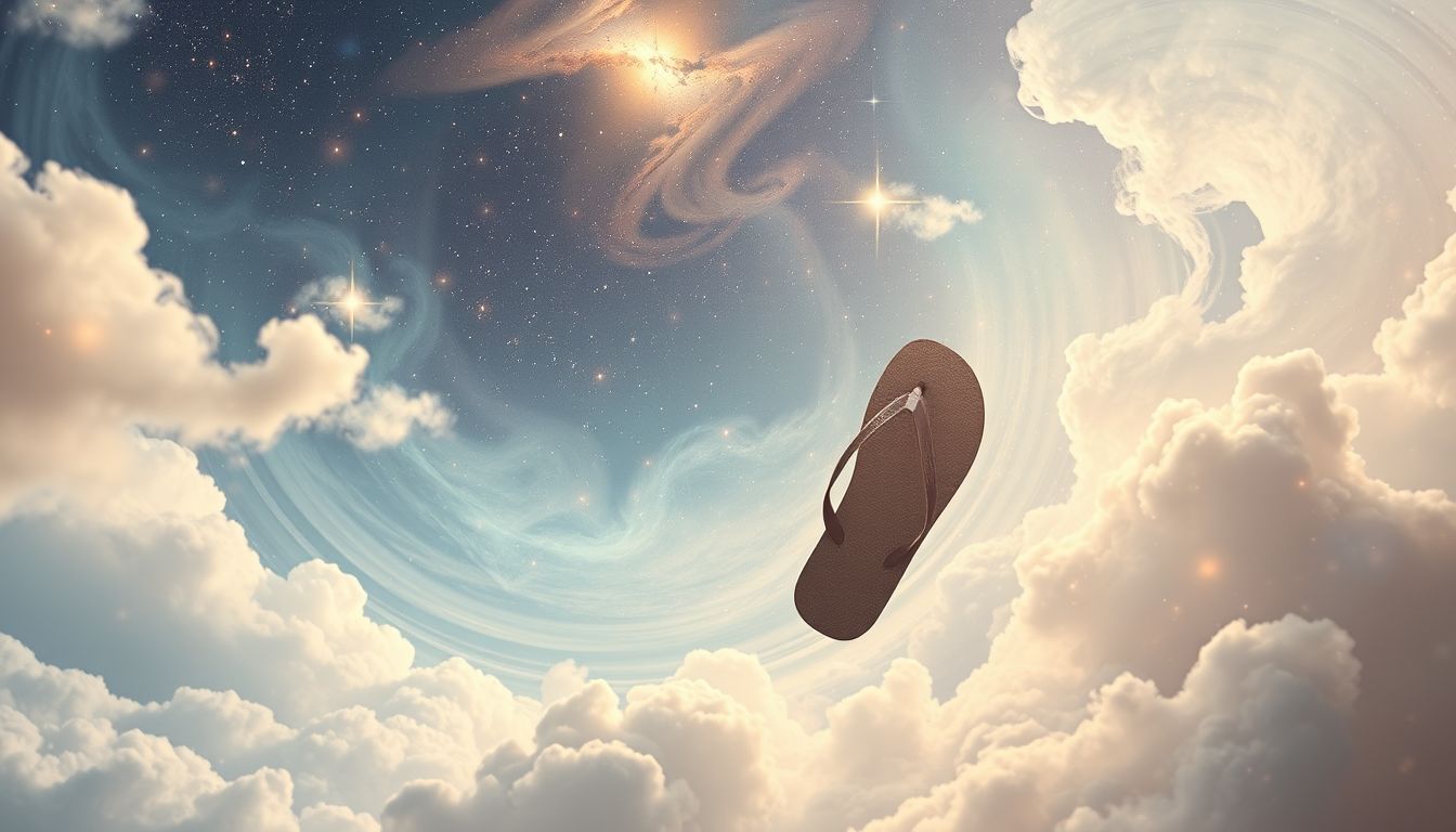 Flip-Flops symbolisieren die Freiheit, sich schnell zu verändern.
