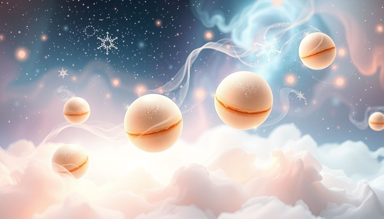 Krapfen symbolisieren süße Belohnung und drohenden stressigen Druck.