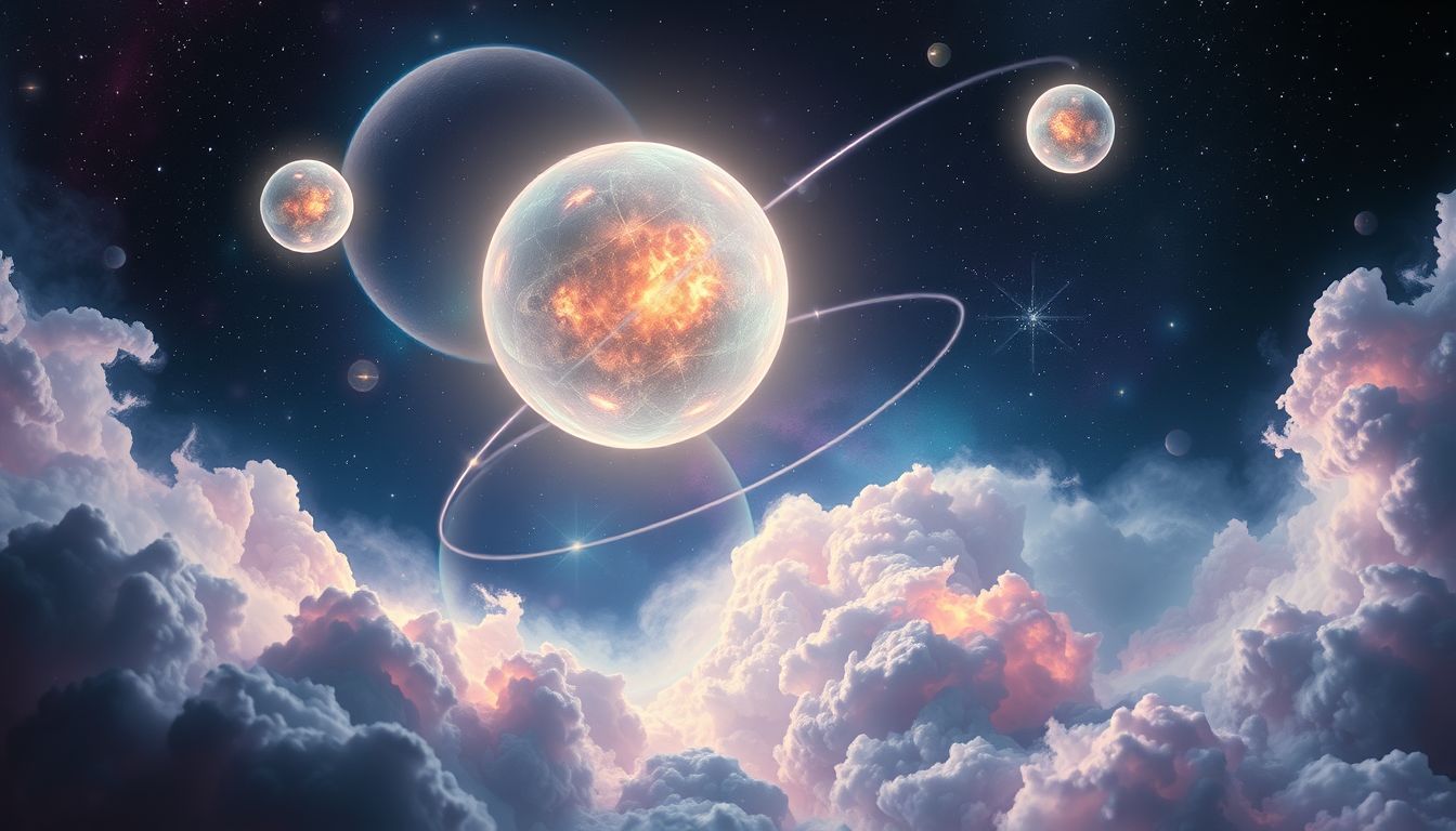 Leuchtkugeln symbolisieren oft innere Ängste und Unsicherheiten.