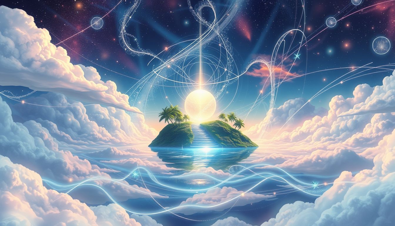 Oasen symbolisieren inneren Frieden und spirituelles Erblühen.