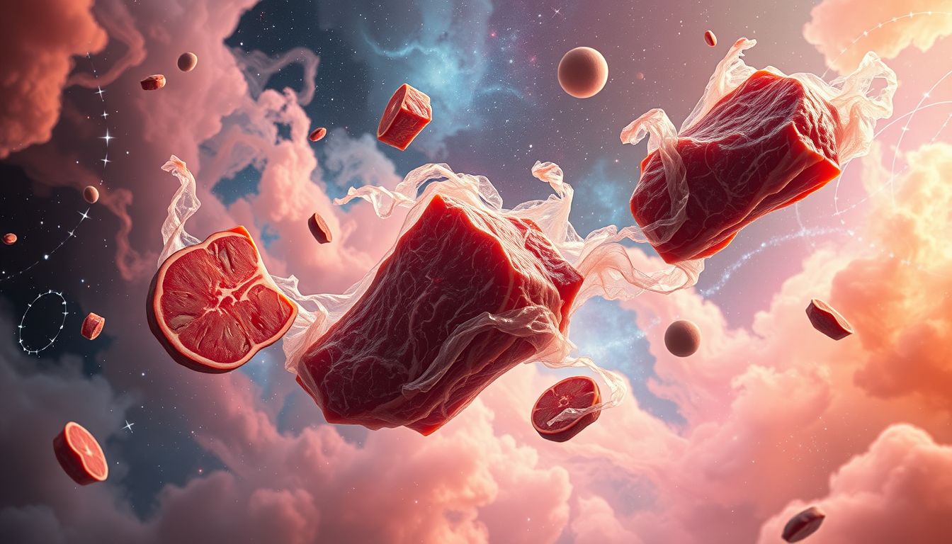 Ochsenfleisch symbolisiert häufig Stärke und innere Ressourcen im Traum.