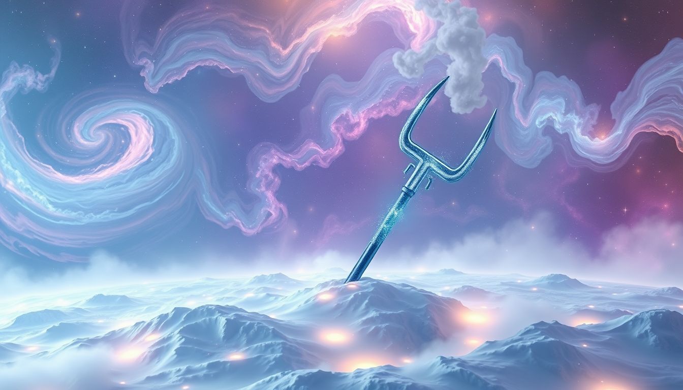 Ein Schürhaken symbolisiert das Enthüllen verborgener Geheimnisse.