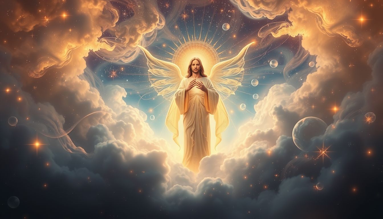 Heilige symbolisieren Schutz und spirituelle Führung in Träumen.