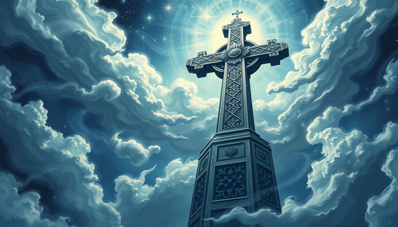 Turmkreuze im Traum symbolisieren Hoffnung und spirituelle Führung.