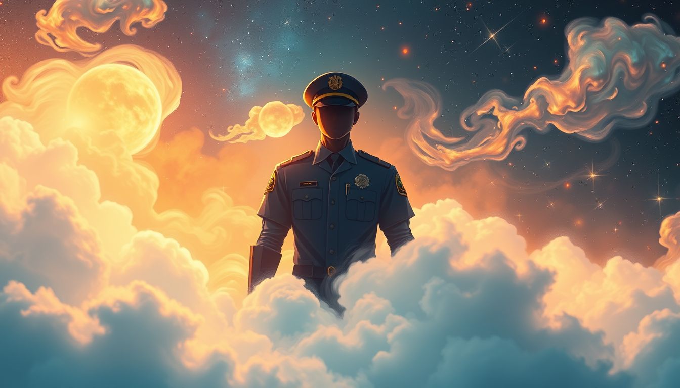 Ein Offizier im Traum symbolisiert Schutz und Sicherheit.